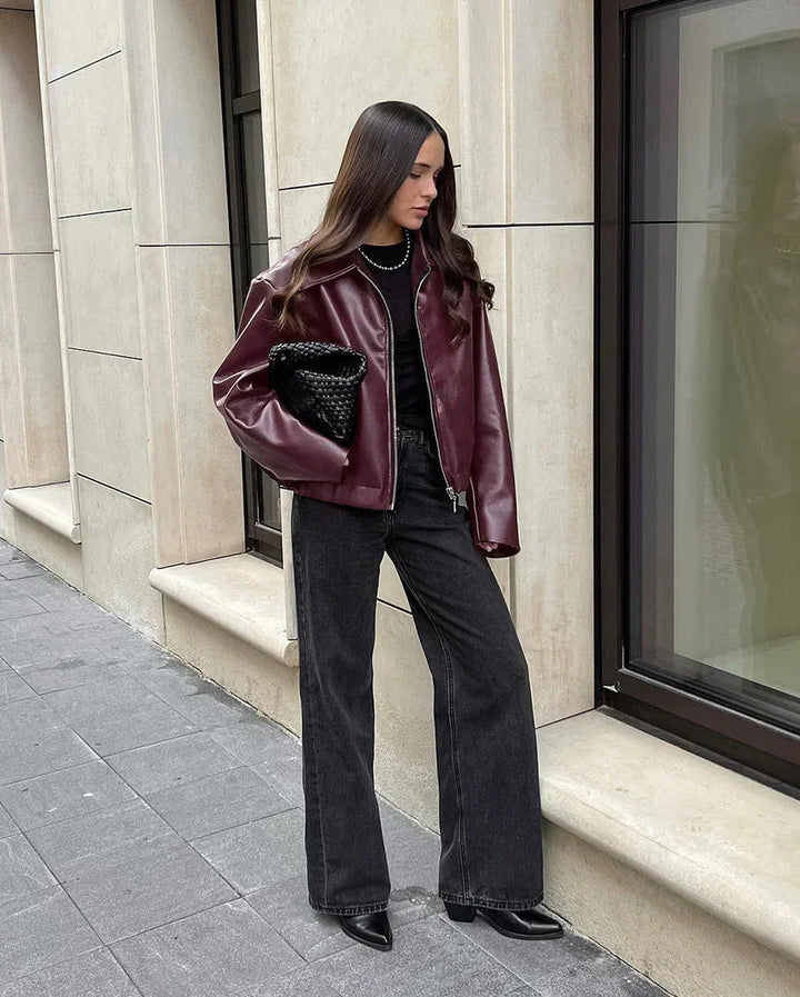 Esme | Vintage Red Jacket for Women