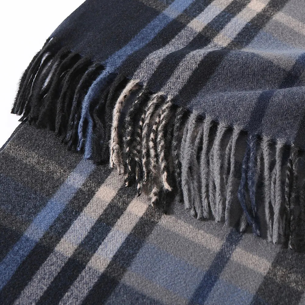 Long Scarf with Solid Finish for Adults | Ideal for Winter
