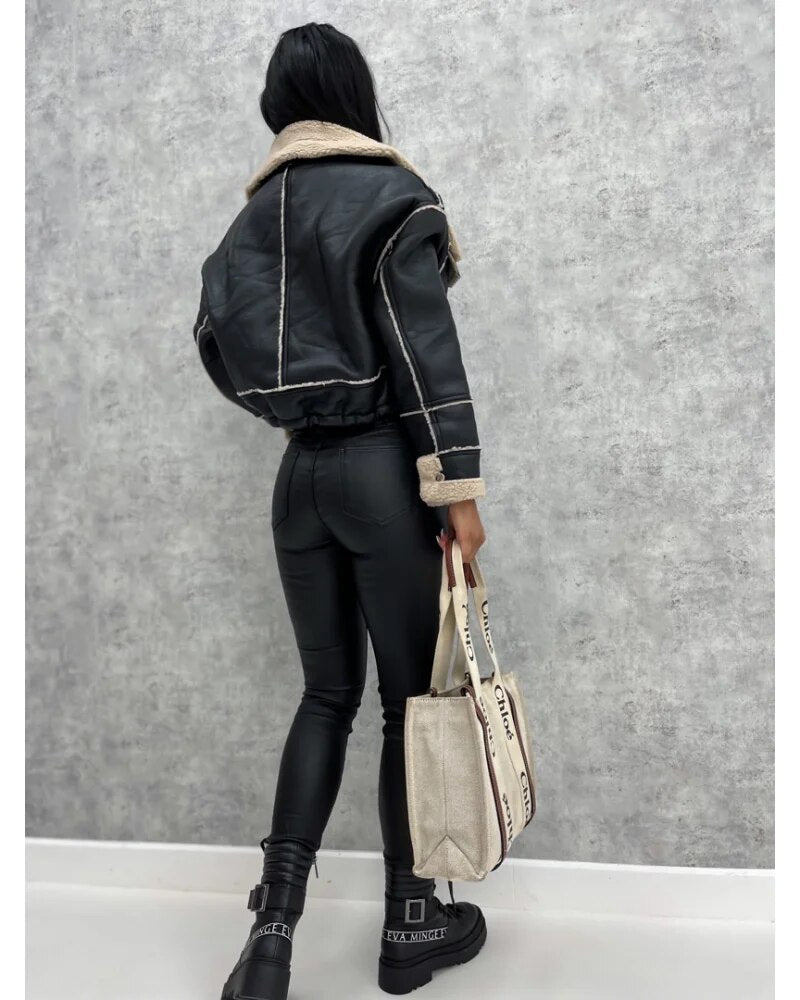 Ivy Manhattan | Odalys Luxury Leather Jacket