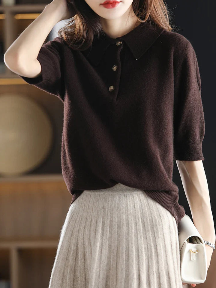 Ivy Manhattan | Madison Polo Wool Sweater