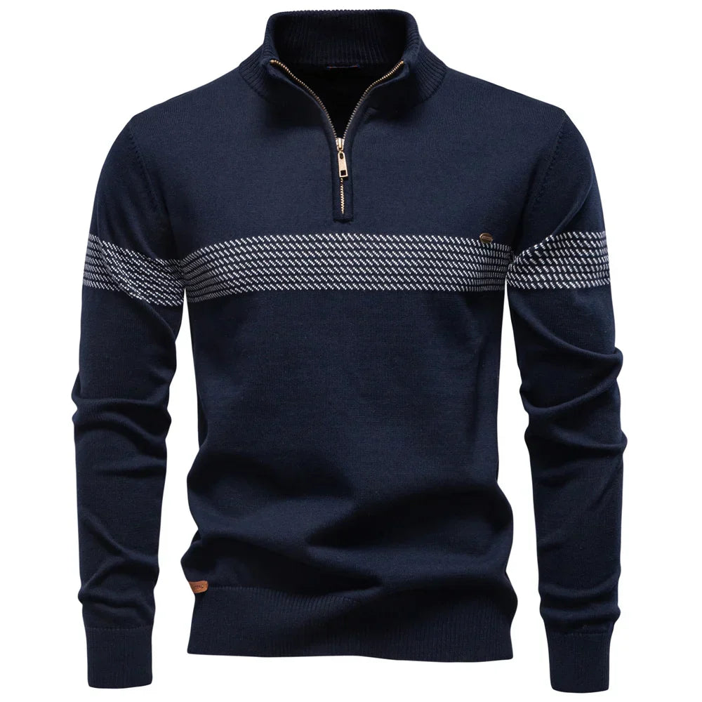 Ivy Manhattan | CLASSIC HALF ZIP KNIT