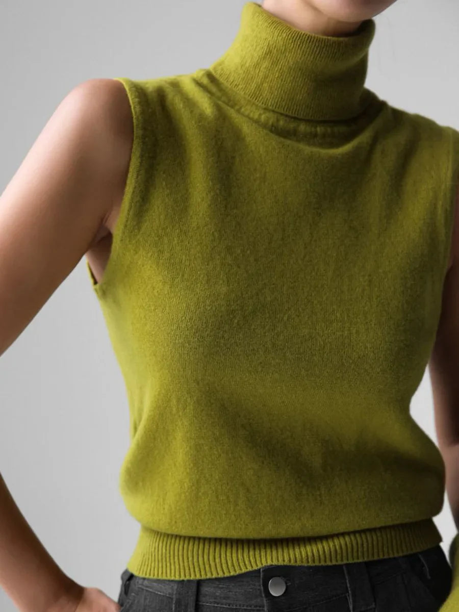 Ivy Manhattan | Marenton High Neck Vest