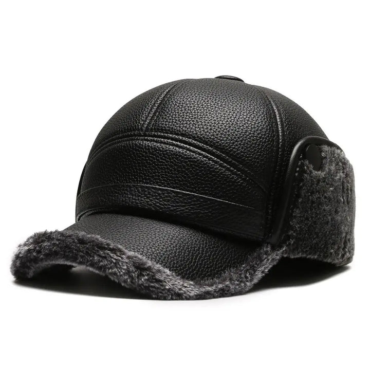 Winter Cap with Adjustable Ear Flaps for Men | Ideal for Outdoor Activities