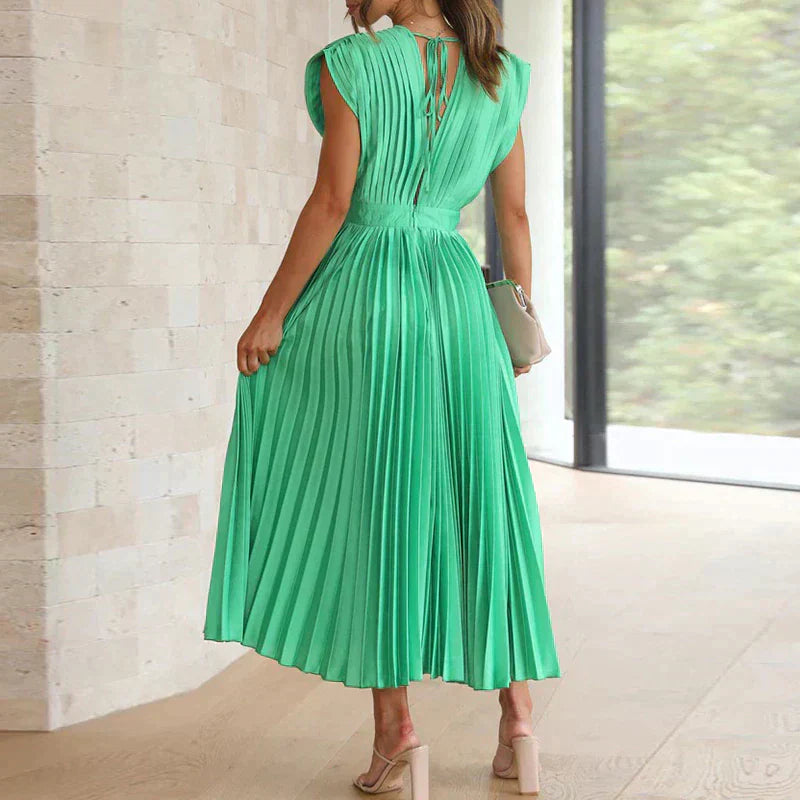 Ivy Manhattan | Denise Elegant Pleated Dresses