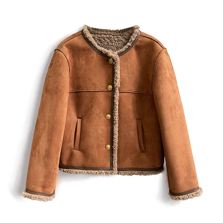 Ivy Manhattan | Rosalind Luxurious Suede Jacket
