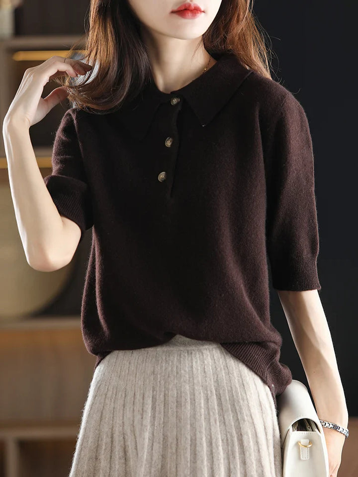 Ivy Manhattan | Madison Polo Wool Sweater