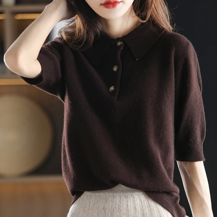 Ivy Manhattan | Madison Polo Wool Sweater