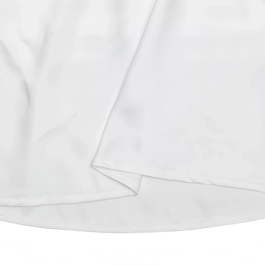 Ivy Manhattan | Satin Long-Sleeve Top