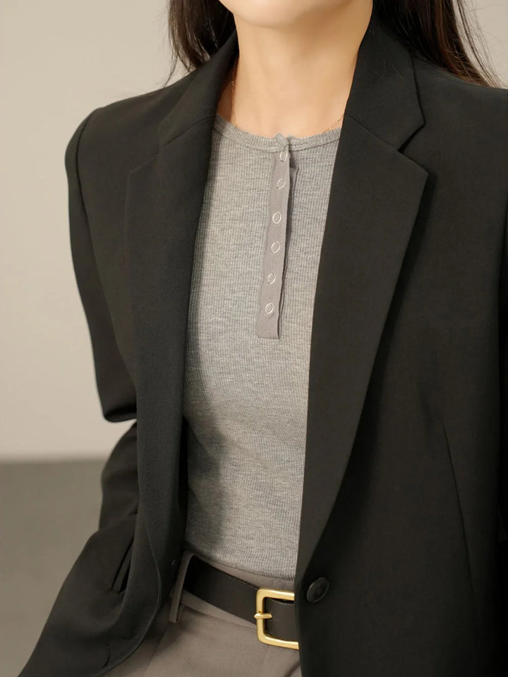 Ivy Manhattan | Button Top