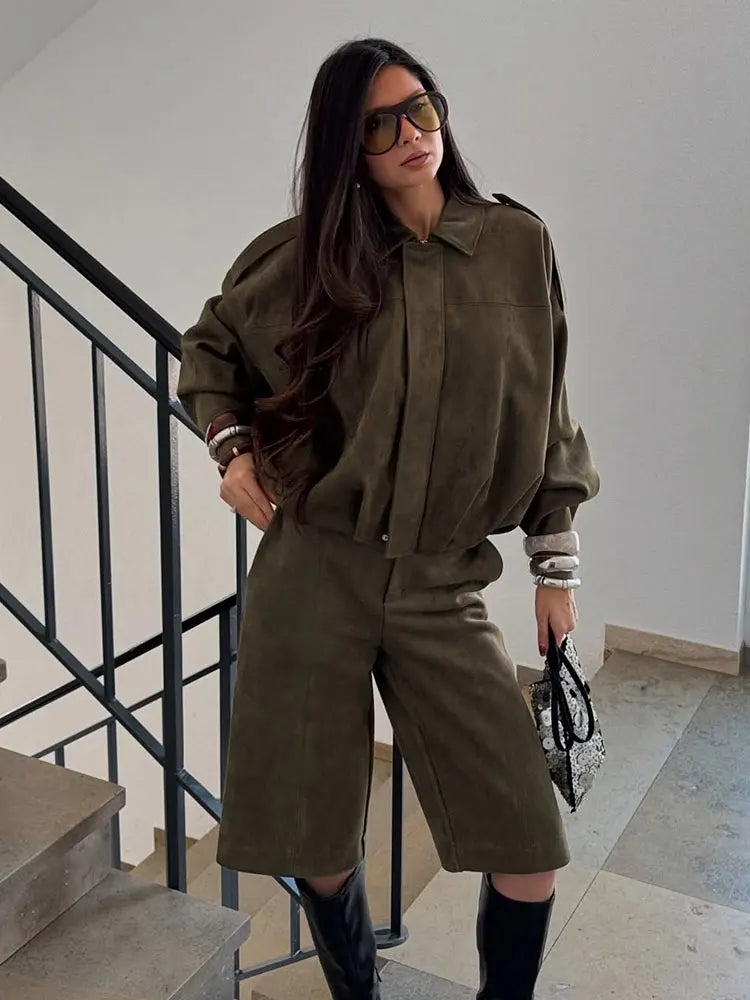 Malia | Stylish Green Transition Jacket for Women