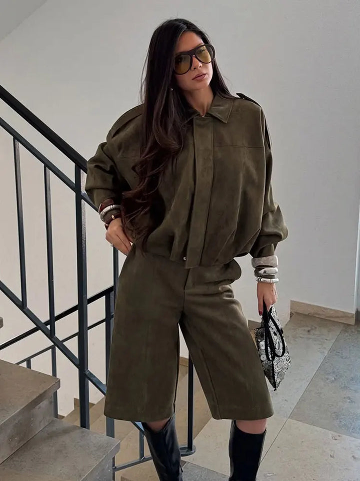 Malia | Stylish Green Transition Jacket for Women