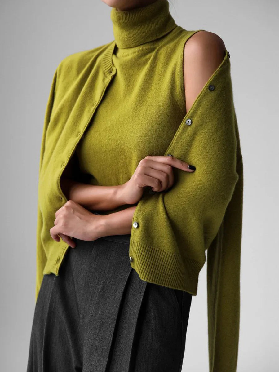 Ivy Manhattan | Marenton High Neck Vest