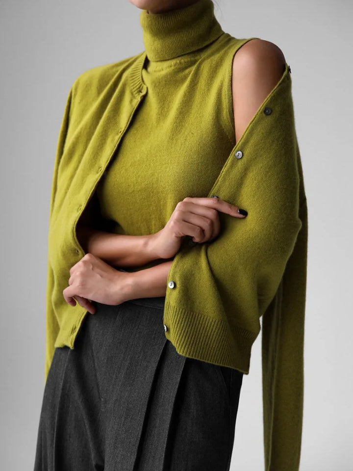 Ivy Manhattan | Marenton High Neck Vest
