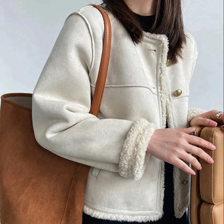 Ivy Manhattan | Rosalind Luxurious Suede Jacket