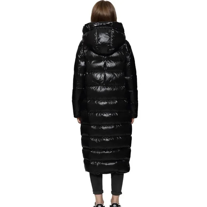 Elouane | Elegant Long Down Jacket for Women