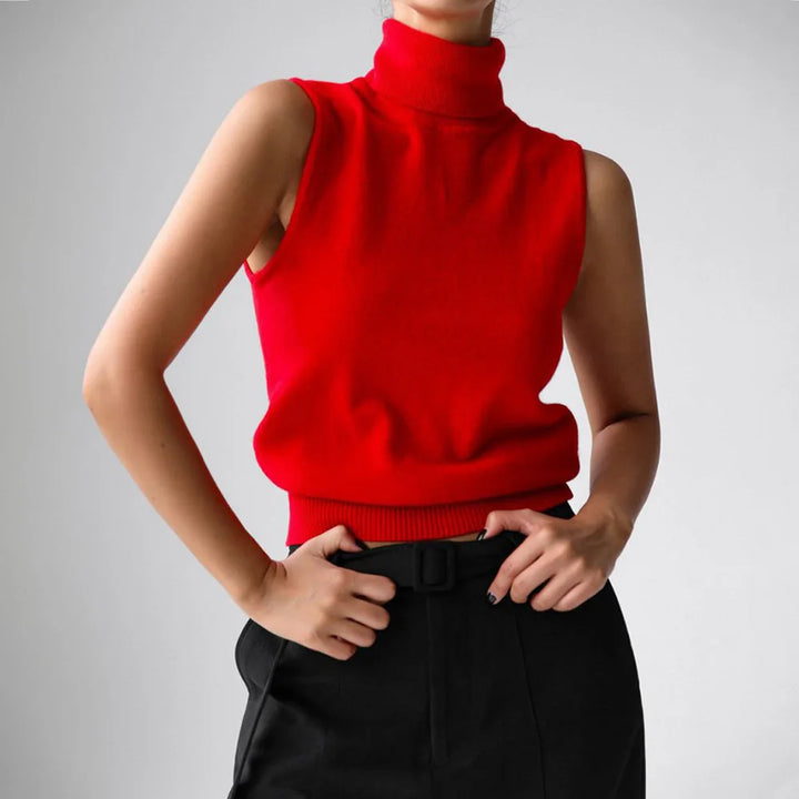 Ivy Manhattan | Marenton High Neck Vest