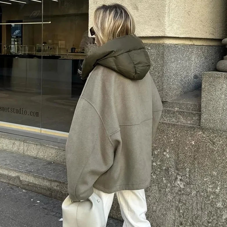 Cassia | Elegant Hooded Jacket for Women