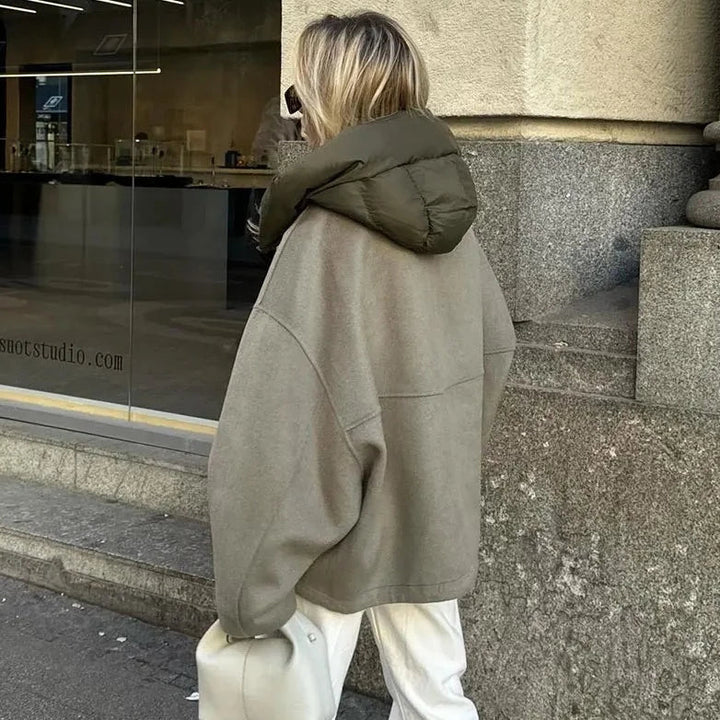 Cassia | Elegant Hooded Jacket for Women