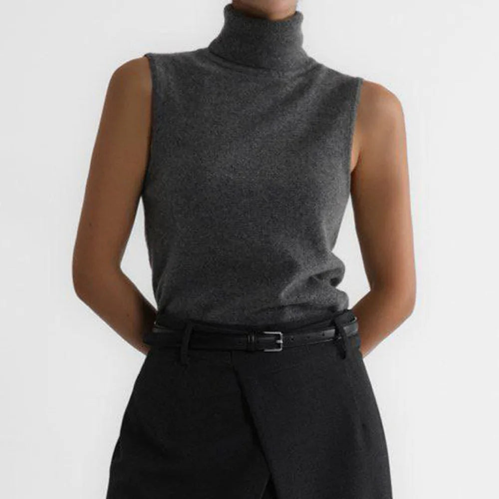 Ivy Manhattan | Marenton High Neck Vest