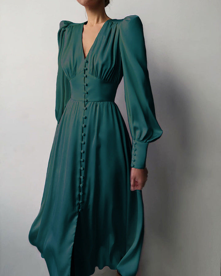 Ivy Manhattan | Arya Elegant Satin Dress