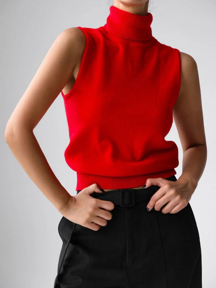Ivy Manhattan | Marenton High Neck Vest