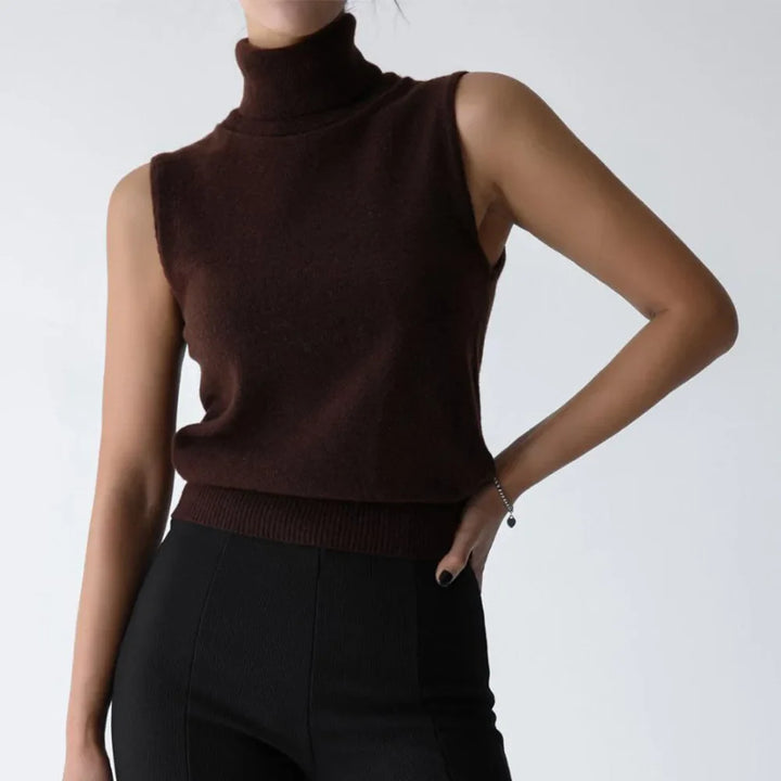 Ivy Manhattan | Marenton High Neck Vest