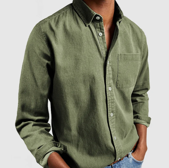 Ivy Manhattan | Casual Denim Shirt Long