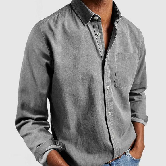 Ivy Manhattan | Casual Denim Shirt Long