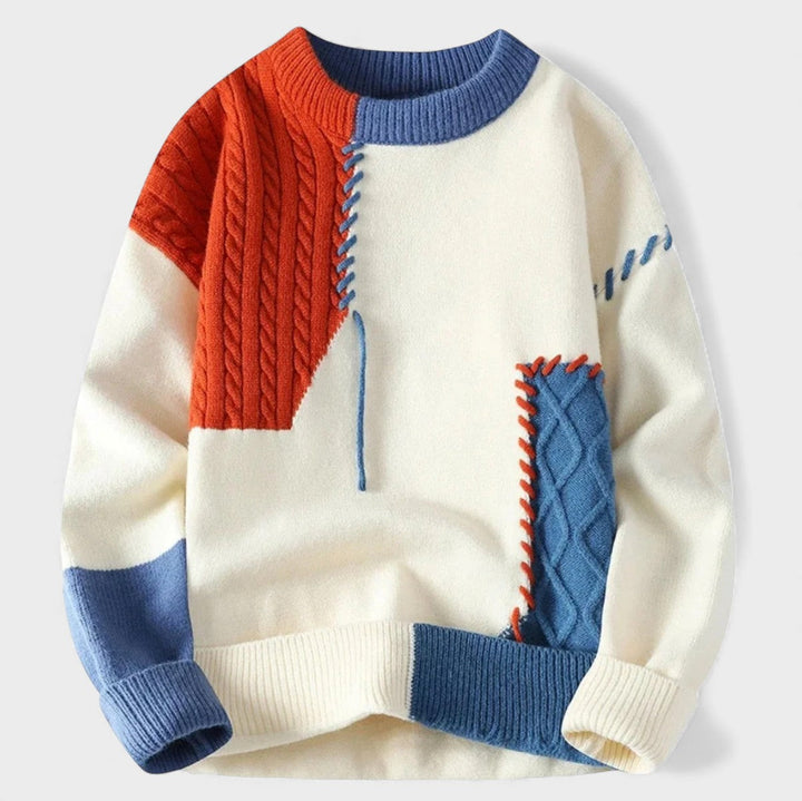 Ivy Manhattan | Patchwork Sweater