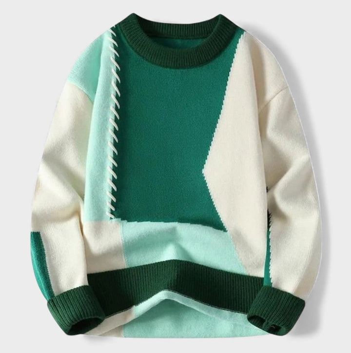 Ivy Manhattan | Patchwork Sweater