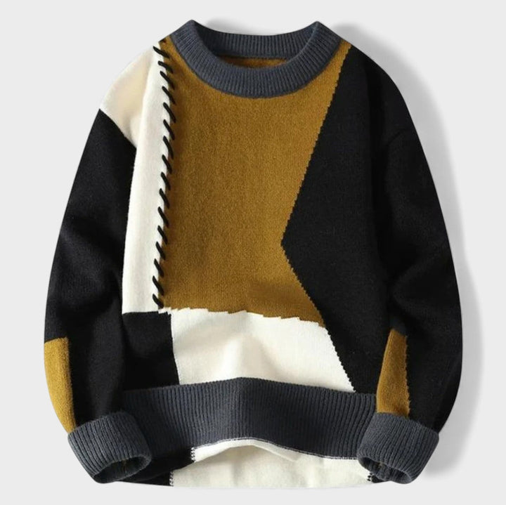 Ivy Manhattan | Patchwork Sweater
