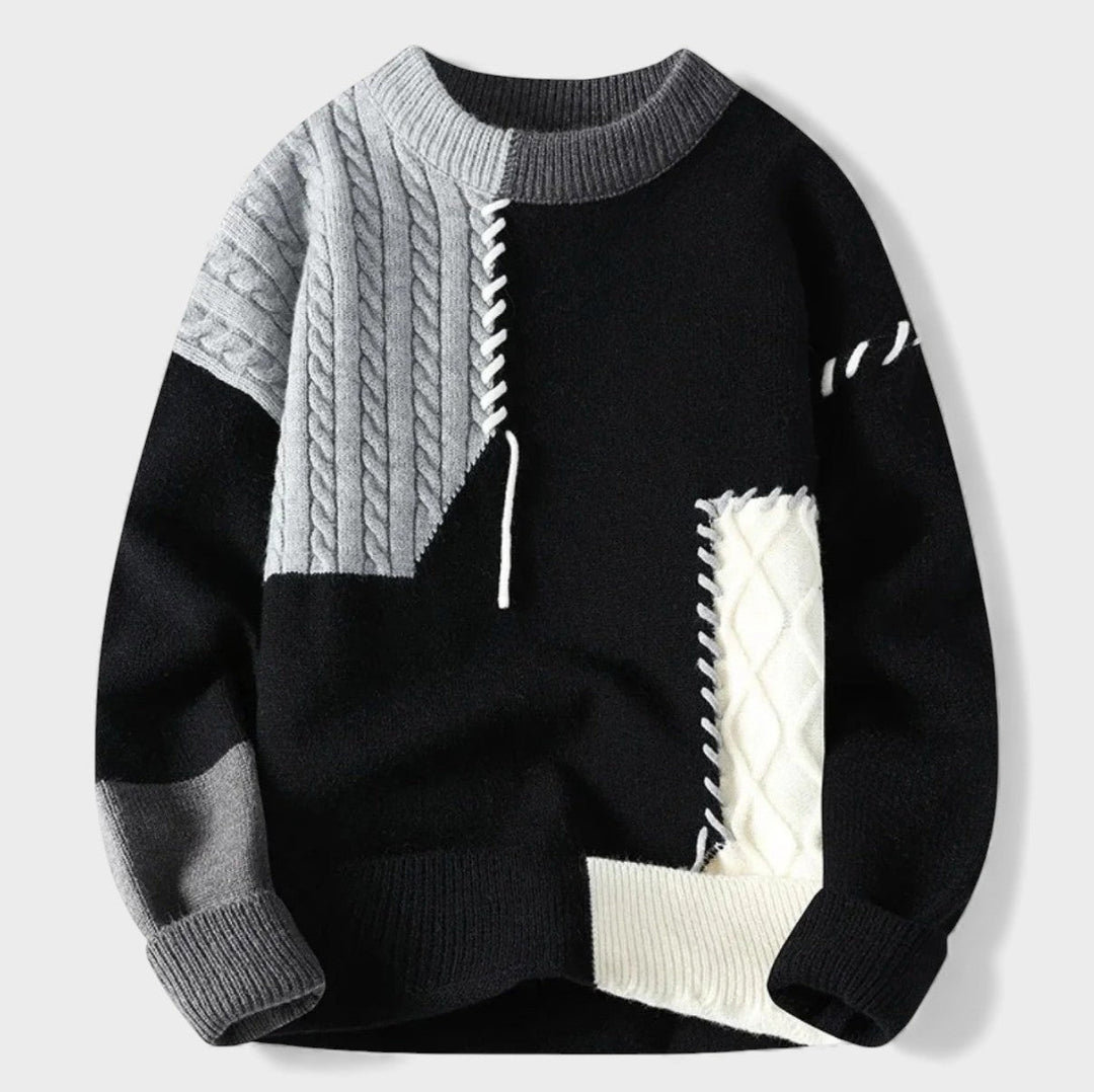 Ivy Manhattan | Patchwork Sweater