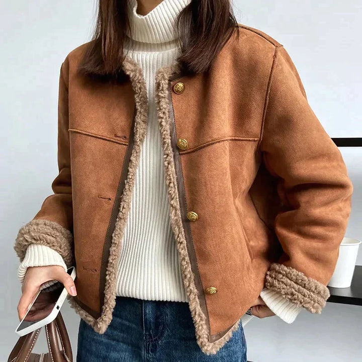 Ivy Manhattan | Rosalind Luxurious Suede Jacket