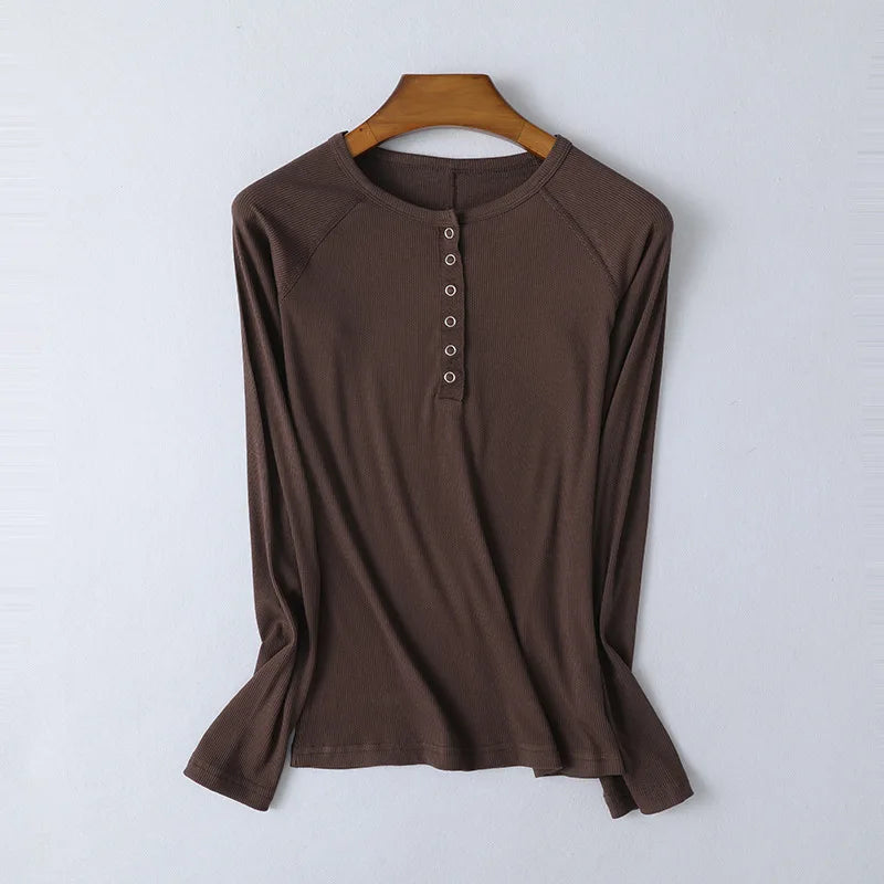 Ivy Manhattan | Button Top