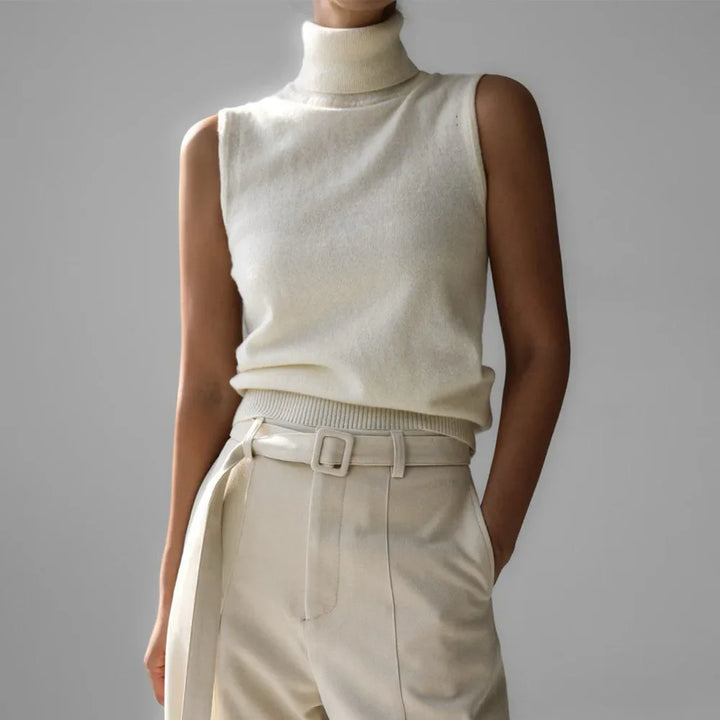 Ivy Manhattan | Marenton High Neck Vest