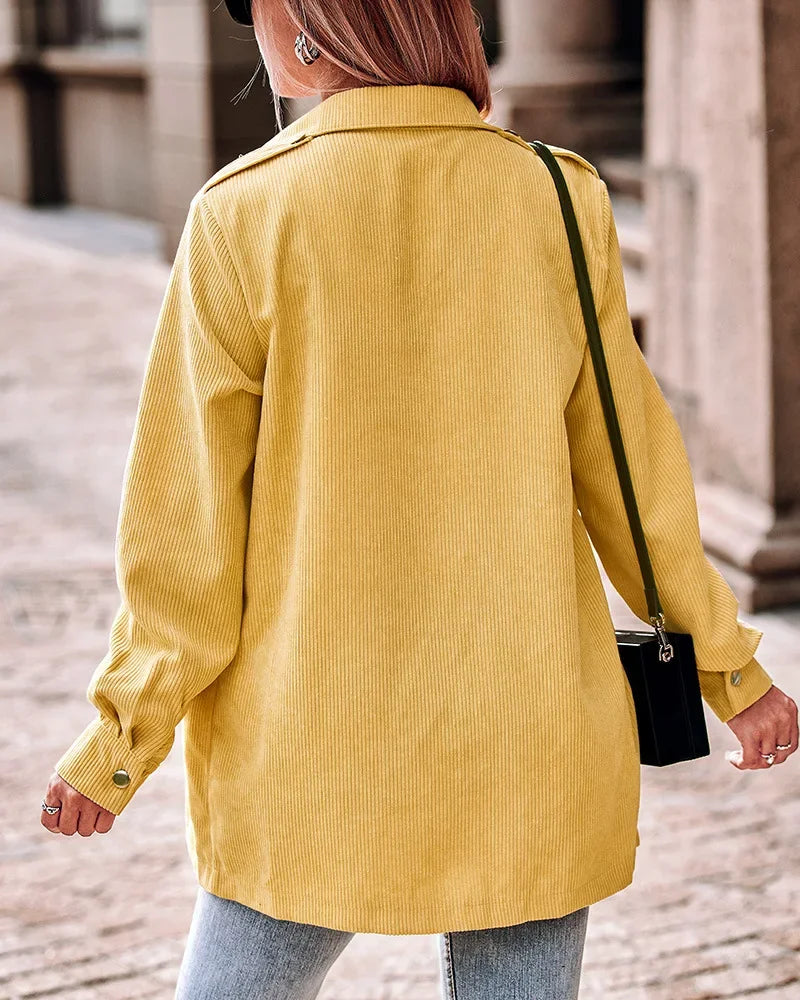 Indira | Elegant Corduroy Jacket for Women