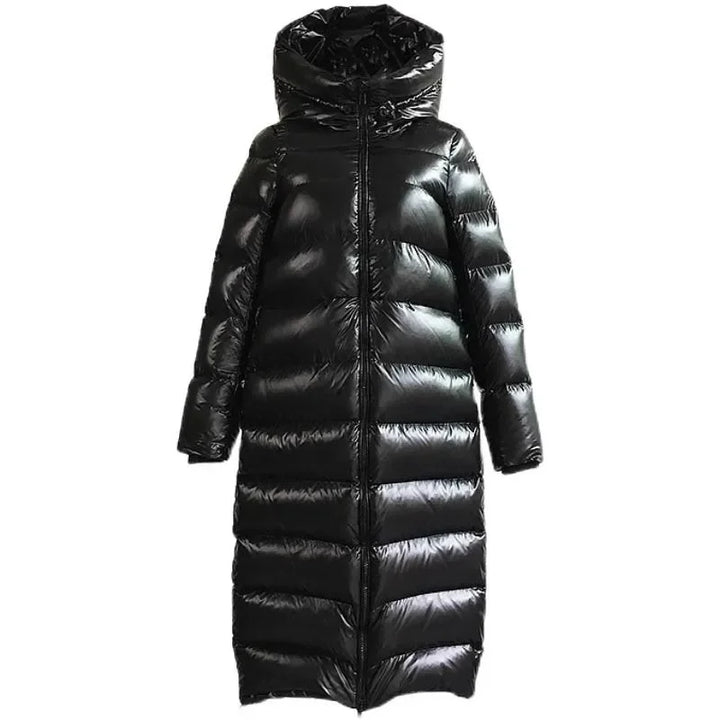 Elouane | Elegant Long Down Jacket for Women