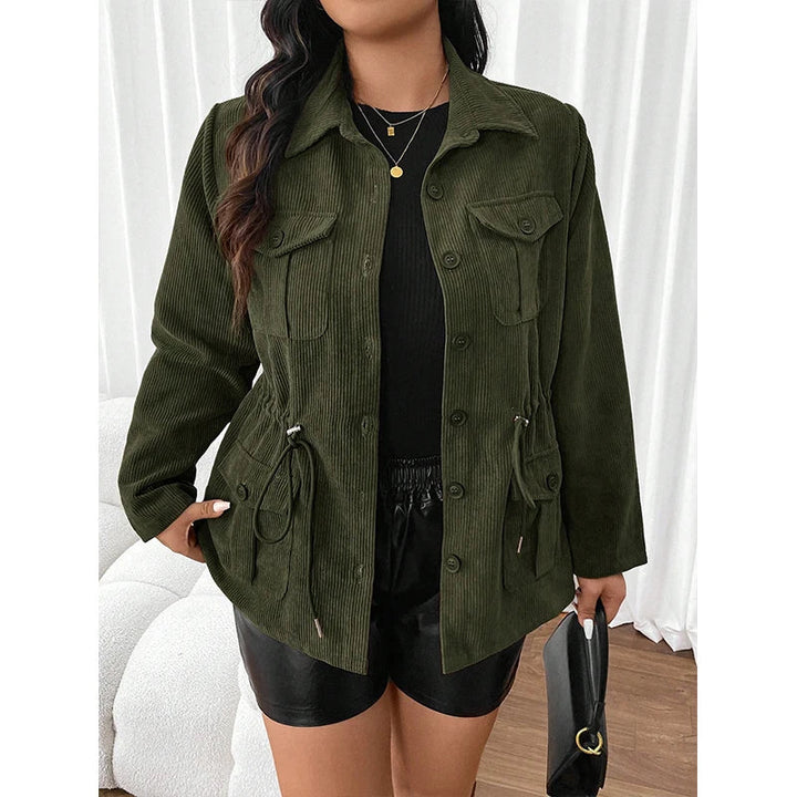 Ivy Manhattan | Mireya Corduroy Jacket Pockets