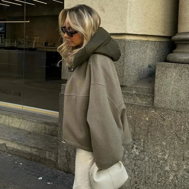 Cassia | Elegant Hooded Jacket for Women