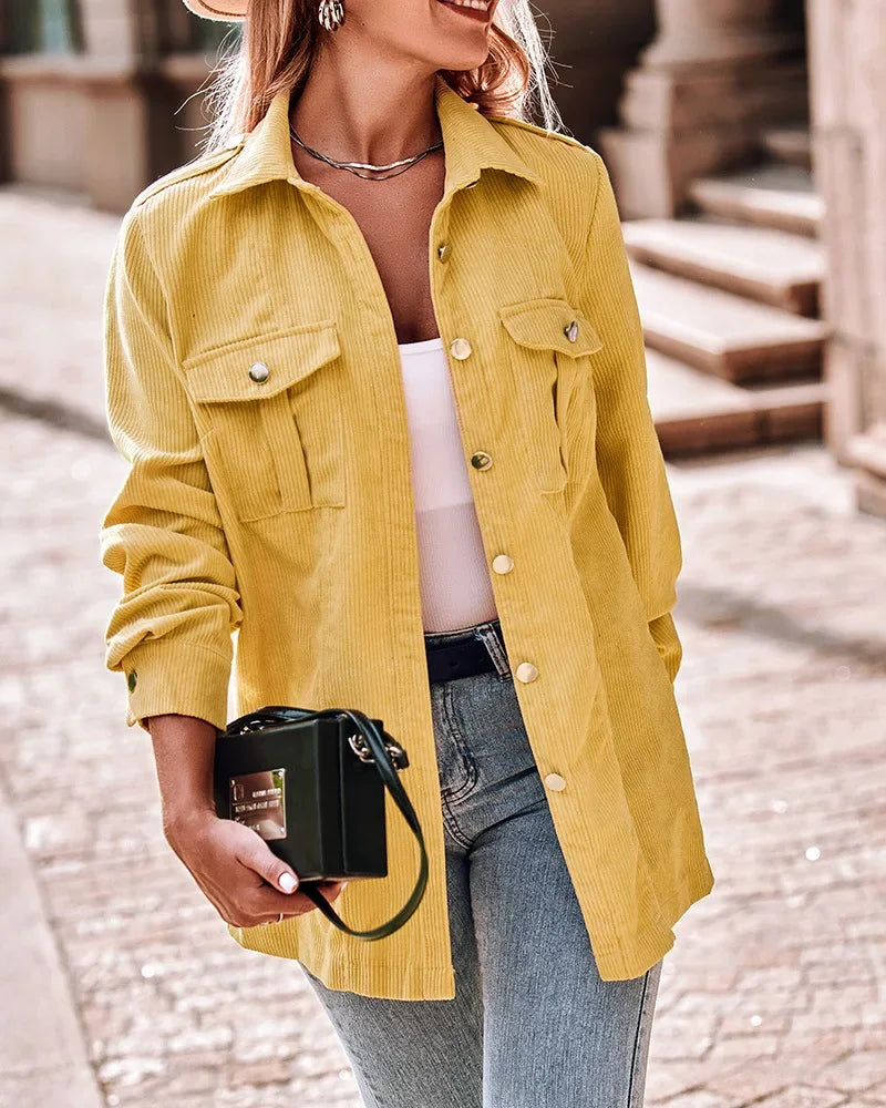 Indira | Elegant Corduroy Jacket for Women