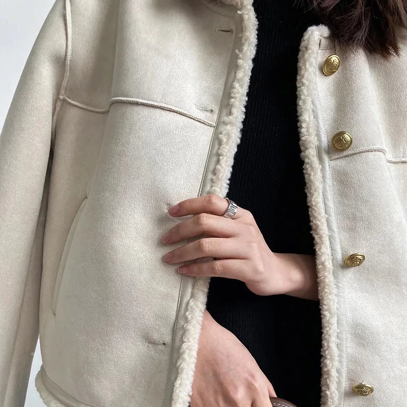 Ivy Manhattan | Rosalind Luxurious Suede Jacket