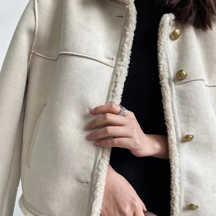 Ivy Manhattan | Rosalind Luxurious Suede Jacket