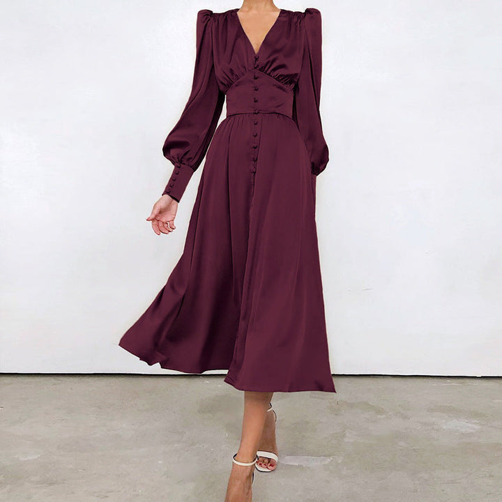 Ivy Manhattan | Arya Elegant Satin Dress