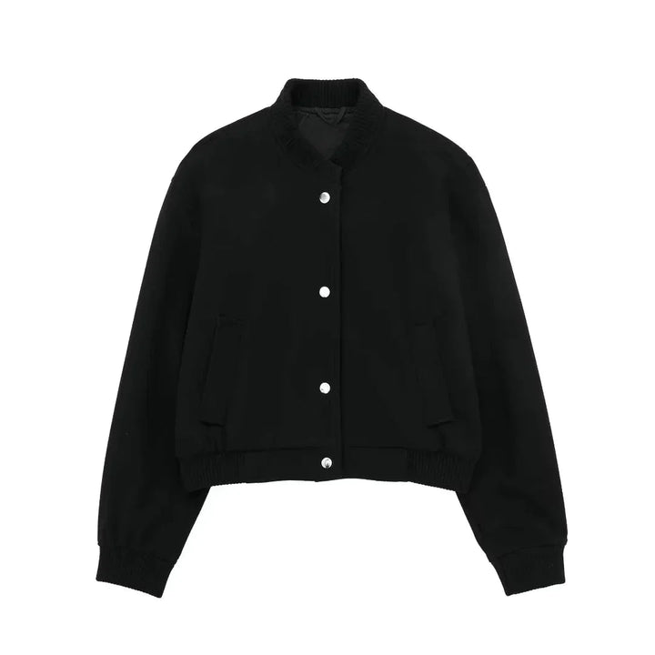 Ivy Manhattan | Rosalyn Short bomber jacket