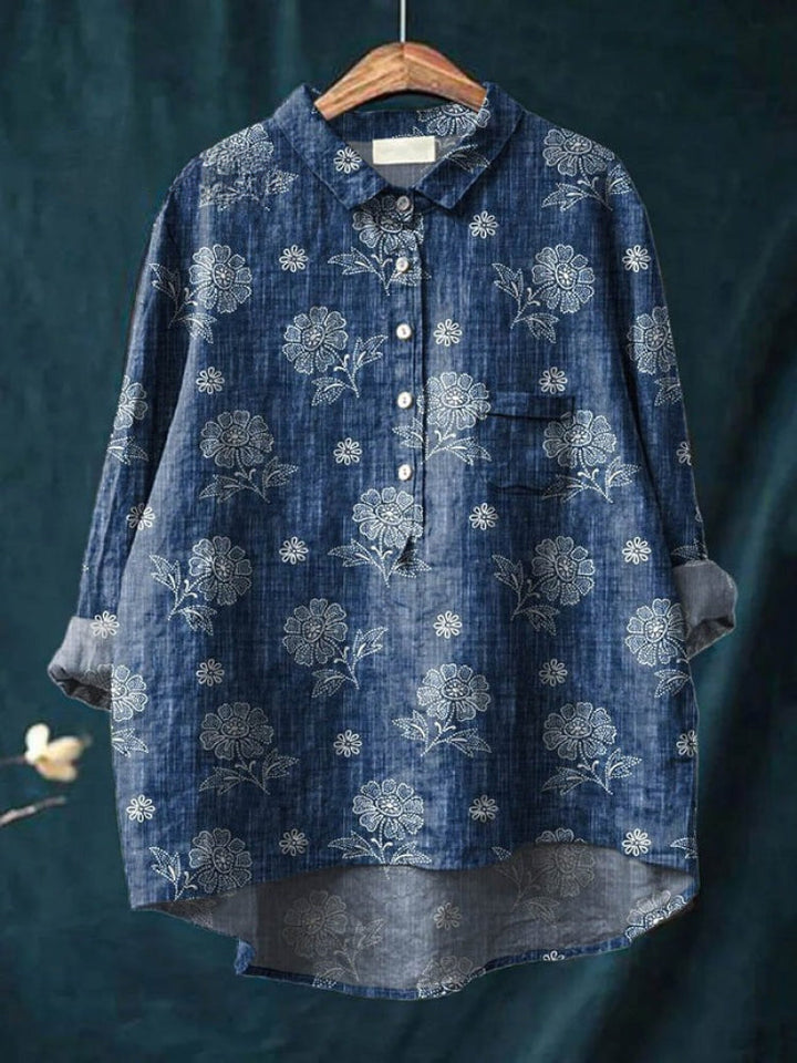 Ivy Manhattan | Linen Patterned Shirt