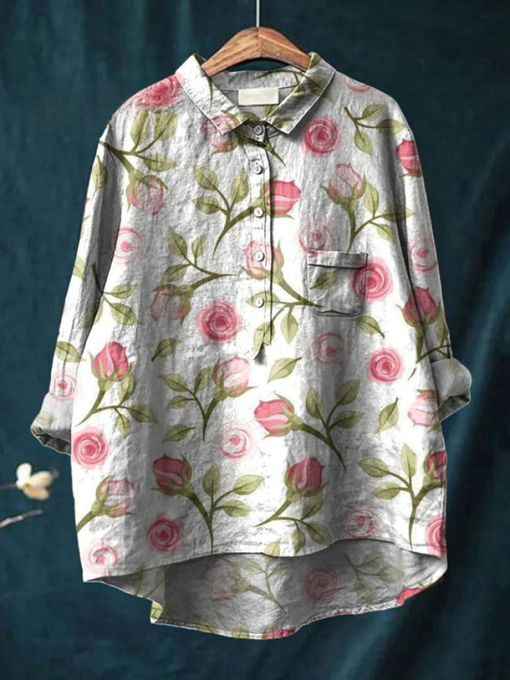 Ivy Manhattan | Linen Patterned Shirt