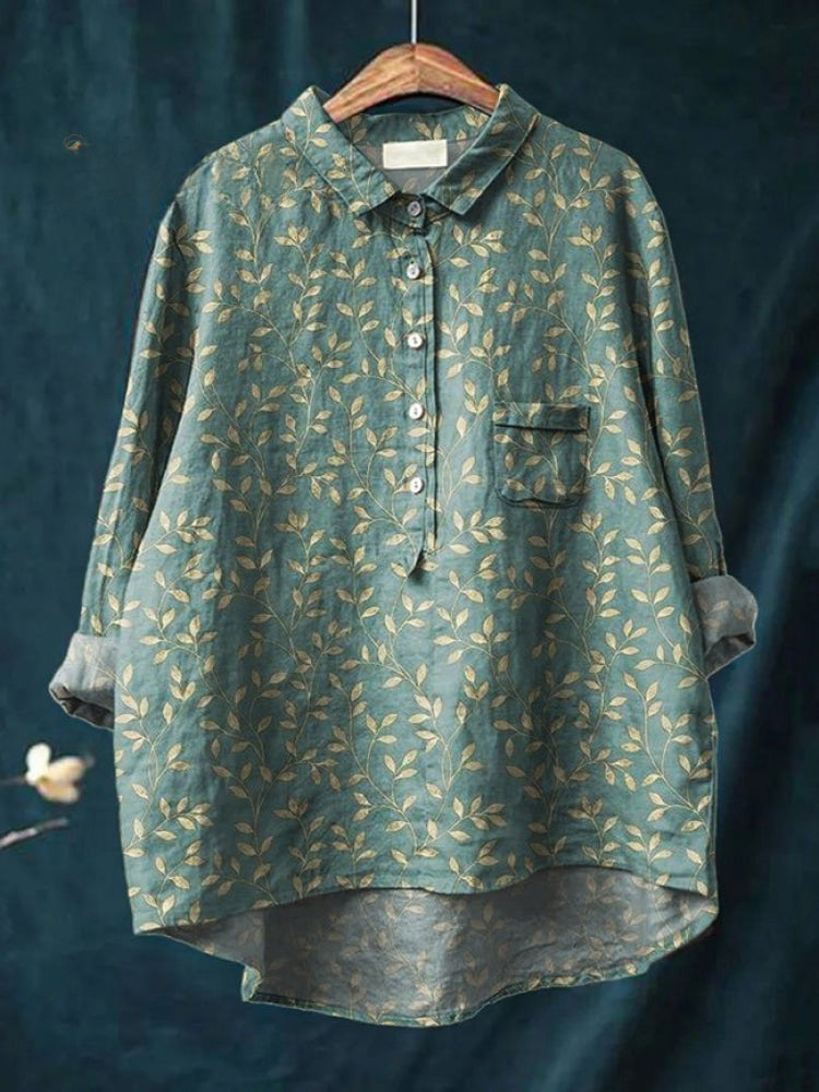 Ivy Manhattan | Linen Patterned Shirt