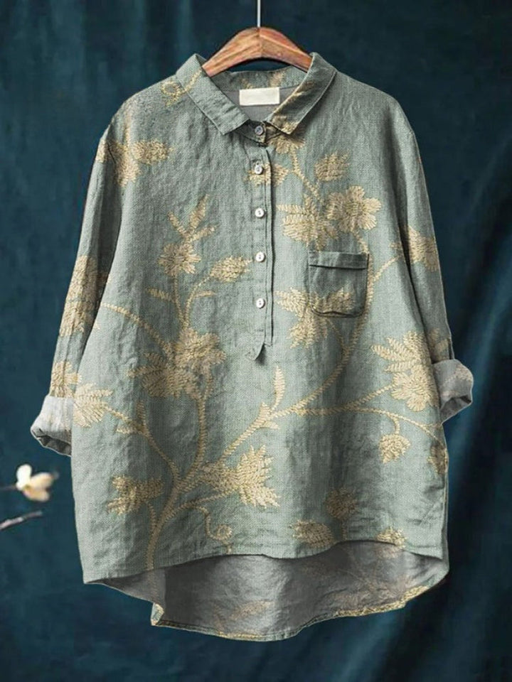 Ivy Manhattan | Linen Patterned Shirt