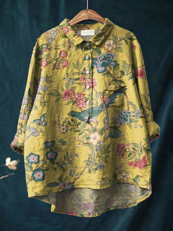 Ivy Manhattan | Linen Patterned Shirt