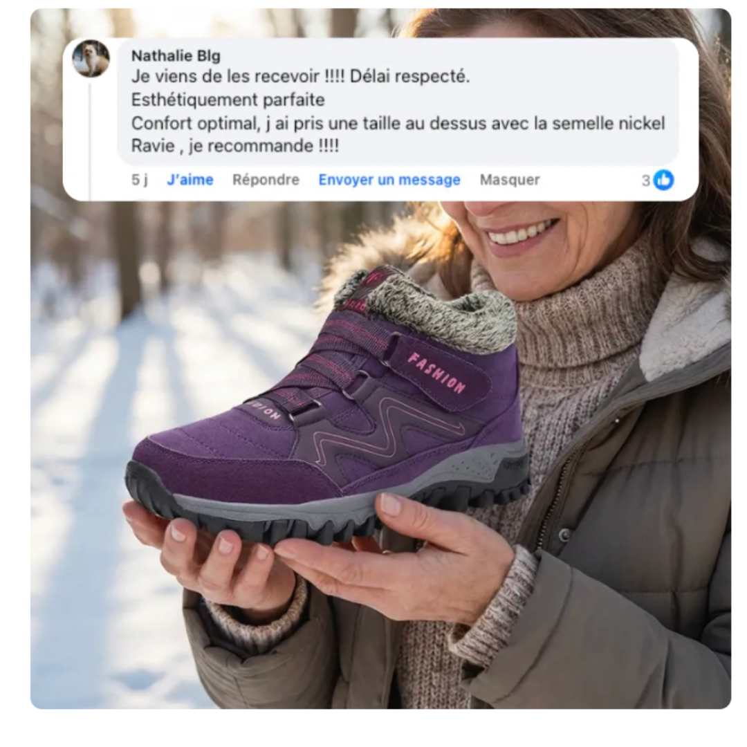 Podiatrail™ – Stabilizing winter hiking boots + FREE INSOLES